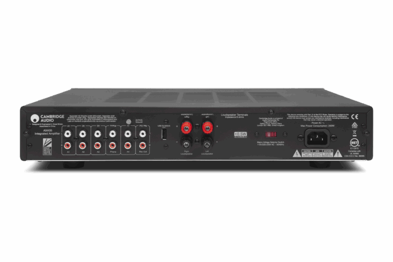 CAMBRIDGE AUDIO AXA35 - Argent - arrière